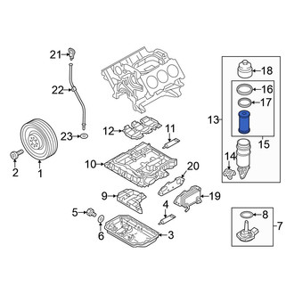 Volkswagen OE - Engine Oil Filter Element