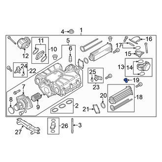 Volkswagen OE - Intercooler Drain Plug