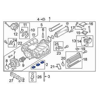 Volkswagen OE - Supercharger Gasket