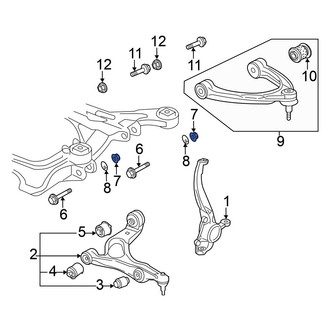 Volkswagen OE - Suspension Control Arm Nut