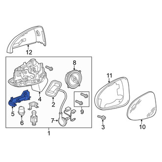 Volkswagen OE - Front Left Turn Signal Light Assembly