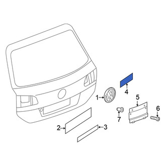 Volkswagen OE - Rear Hatch Emblem