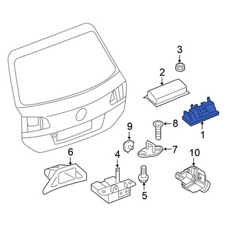 Volkswagen OE - Rear Liftgate Latch Handle