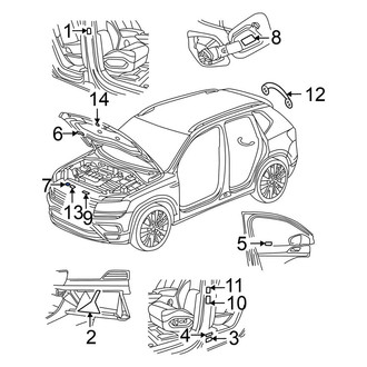 Volkswagen OE - A/C System Information Label