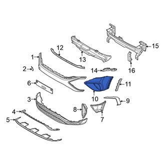 Volkswagen OE - Front Bumper Cover