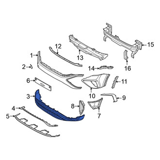 Volkswagen OE - Rear Spoiler