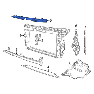Volkswagen OE - Radiator Support Air Deflector