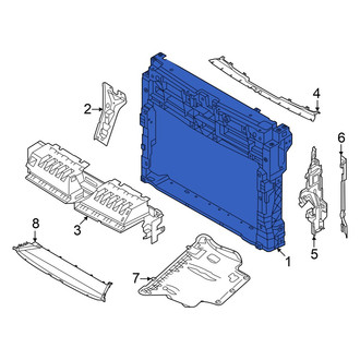 Volkswagen OE - Front Radiator Support Panel