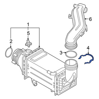 Volkswagen OE - Intercooler Clip