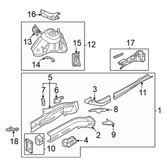 Volkswagen OE - Fender - Structural Components & Rails (Passenger Side)