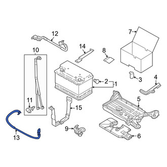 Volkswagen OE - Battery Ground Strap
