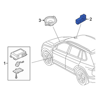 Volkswagen OE - Mobile Phone Control Module
