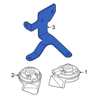 Volkswagen OE - Horn Bracket