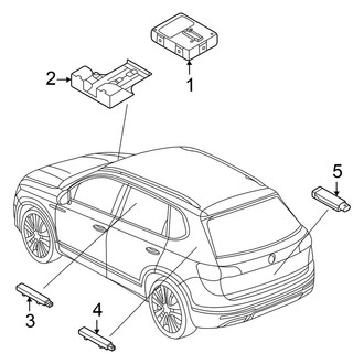 Volkswagen OE - Electrical - Keyless Entry Components