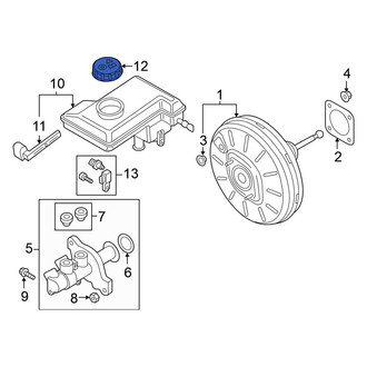 Volkswagen OE - Brake Master Cylinder Reservoir Cap