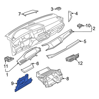 Volkswagen OE - Left Upper Instrument Panel Trim Panel