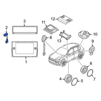Volkswagen OE - Navigation Microphone