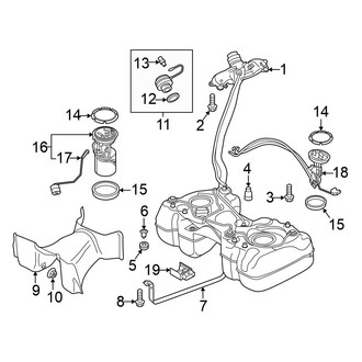 Volkswagen OE - Fuel System Components (AWD)