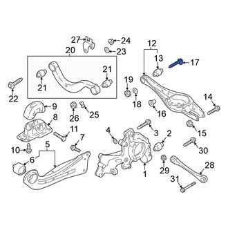 Volkswagen OE - Rear Alignment Camber Adjusting Eccentric