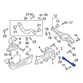 Volkswagen OE - Rear Lateral Arm