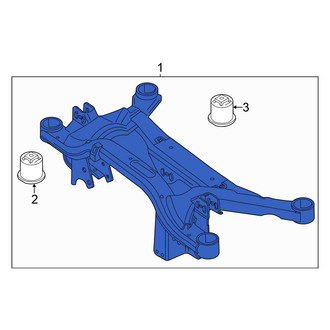 Volkswagen OE - Rear Suspension Subframe Crossmember