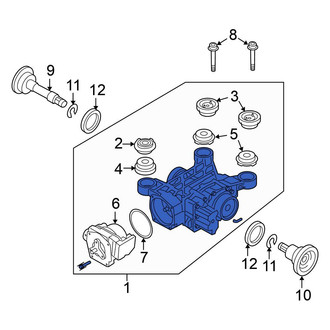 Volkswagen OE - Rear Differential