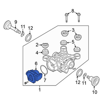 Volkswagen OE - Rear AWD Coupling Unit