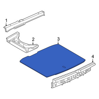 Volkswagen OE - Rear Trunk Mat