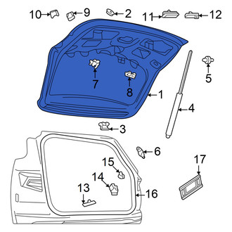 Volkswagen OE - Rear Liftgate