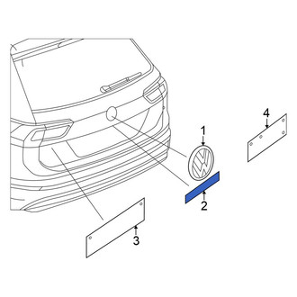 Volkswagen OE - Rear Hatch Emblem