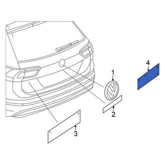 Volkswagen OE - Rear Hatch Emblem