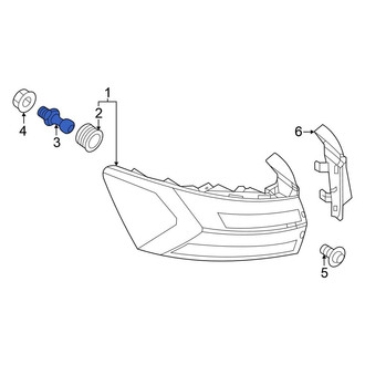 Volkswagen OE - Tail Light Bolt
