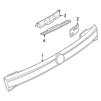 Volkswagen OE - Rear Lamps - Tail Lamps (Lift Gate)