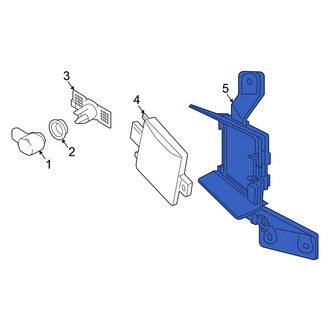 Volkswagen OE - Left Blind Spot Detection System Warning Sensor Bracket