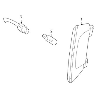 Volkswagen OE - Front Lamps - Side Marker Lamps (Gas)