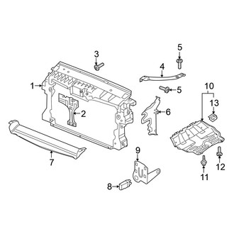 Volkswagen OE - Radiator Support (Gas)