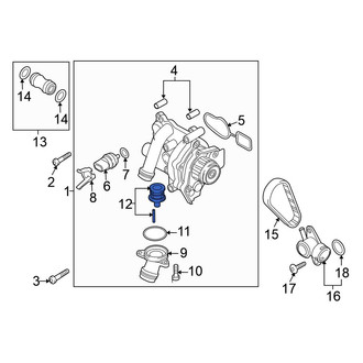 Volkswagen OE - Engine Coolant Thermostat