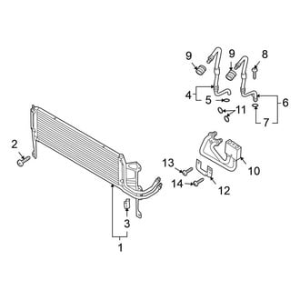 Volkswagen OE - Cooling - Trans Oil Cooler (Gas)