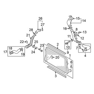 Volkswagen OE - Cooling - Intercooler (Gas)