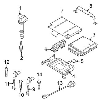 Volkswagen OE - Electrical - Ignition System (S / SE / SEL Gas)