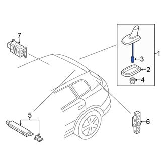 Volkswagen OE - Radio Antenna Connector