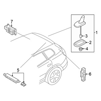 Volkswagen OE - Electrical - Antenna (Gas)