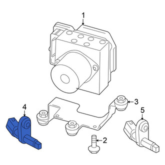 Volkswagen OE - Front Left ABS Wheel Speed Sensor