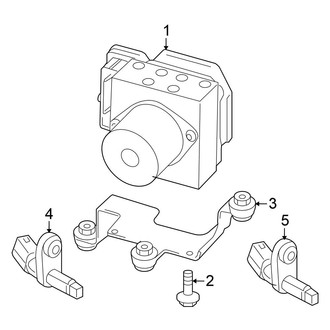 Volkswagen OE - Electrical - ABS Components (S / SE / SEL Gas)