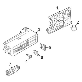 Volkswagen OE - Electrical - Fuse & Relay (Passenger Compartment), (Gas)