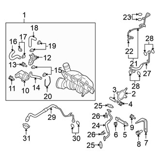 Volkswagen OE - Engine / Transaxle - Turbocharger & Components (Gas)