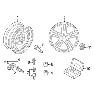 Volkswagen OE - Wheels (19")