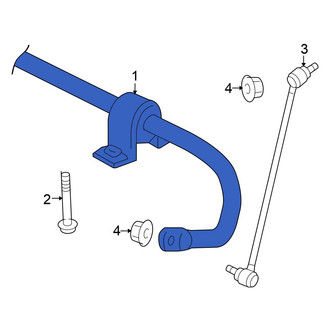 Volkswagen OE - Front Suspension Stabilizer Bar