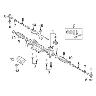 Volkswagen OE - Steering Gear & Linkage (S / SE / SEL Gas)