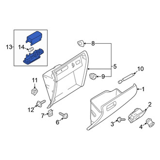 Volkswagen OE - Front Glove Box Light